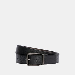 Wide Belt Mix Harness Gift Box in Pebbled Leather