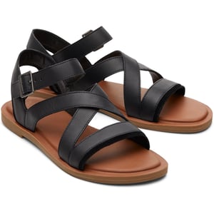 TOMS Sloane 100% Koe Damessandalen Zwart