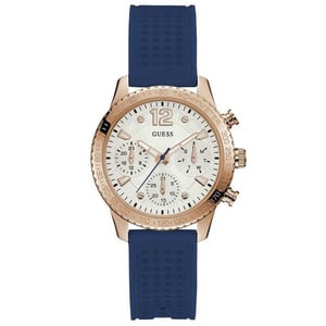 Guess W1025L4 Analoog Siliconen Vrouwenhorloge