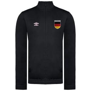 Umbro Deutschland Tricot Herr Svart Träningsjacka
