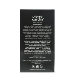 Pierre Cardin Eau de Cologne 80ml Spray For Him