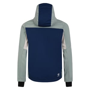 Dare 2B Heren Mountaineer Soft Shell Jas (Maanlicht Denim/Lilypad Groen)