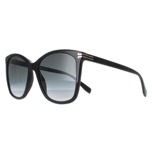 Marc Jacobs Butterfly Dam Glänsande Svart Mörkgrå Gradient MJ 1106/S