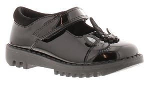 Buckle My Shoe Girls Shoes School Infants Unicorn black