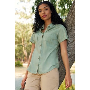 Mountain Warehouse Dam/Ladies Coconut Kortärmad Skjorta (Ljus Khaki)