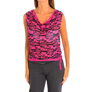 Kortärmad sport t-shirt i mesh för kvinnor Z1T00669