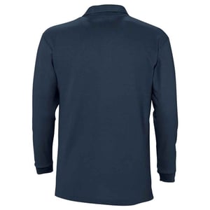 SOLS Volwassen uniseks Winter II poloshirt met lange mouwen (Marine)