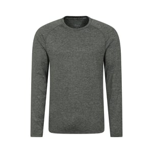 Mountain Warehouse Heren Stripe IsoCool Base Layer Top (Groen)