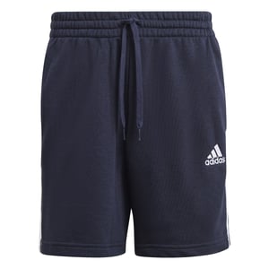 Men's adidas Essentials Frech Terry 3-Stripes Short in Navy