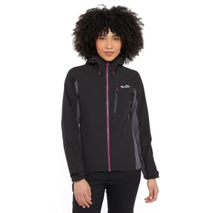 Peter Storm Women's Malham Stretch Waterproof Jacket with Adjustable Hood, Hiking Raincoat