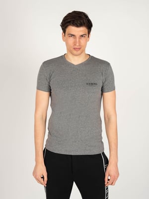 Iceberg T-shirt Herr Grå