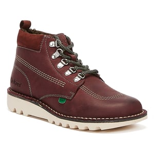 Kickers Hi Winterised Herr Burgundy Stövlar