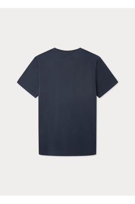 Hackett Sport Essential Box Logo Short Sleeve T-shirt Navy