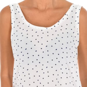 Dames V-hals strapless blouse C5022
