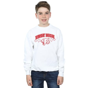 Disney Jongens High School Musical The Musical Wildcat Stars Sweatshirt (Wit)