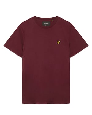 Lyle & Scott Effen T-shirt in Bourgondië