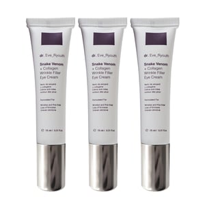 3 x Snake Venom + Collagen Wrinkle Filler Eye Cream 15