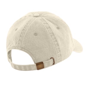 Beechfield Unisex Laag Profiel Vintage Denim-Look Cap (Vintage zand)
