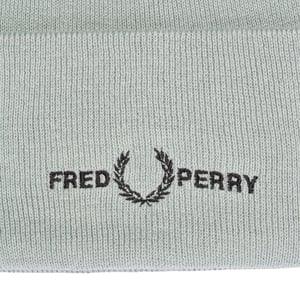 Fred Perry grafisk logotyp Silverblå mössa
