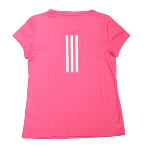 Girl's adidas Junior Training Cool T-Shirt in Pink
