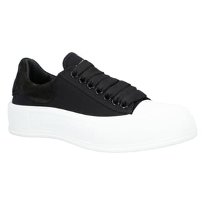 Alexander McQueen Plimsoll in zwart