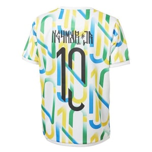 Puma x Neymar Jr. Korte Mouw Crew Hals Veelkleurig Kinder T-shirt 605569 05