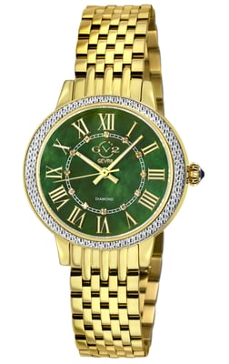 Astor III MOP Dial Swiss Quartz Stainless Steel Diamond Watch
