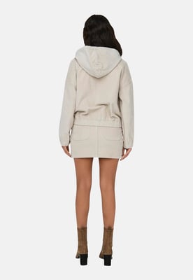 Only Onlkenzie l/s cord jacket pnt noos pumice stone