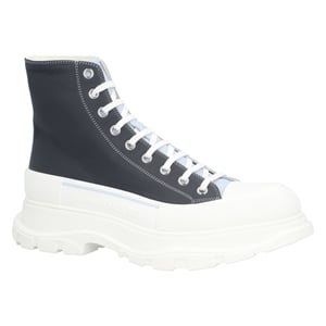 Alexander McQueen Tread Slick Stövlar 'Navy Grey Blue'