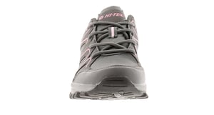 Hi-Tec Maine Polyester Dames Wandelschoenen Staal Grijs Houtskool