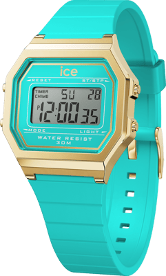 Ice Watch Ice Digit Retro - Blue Curacao Women's Blue Watch 022055
