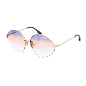 VB220S women's oval-shaped metal sunglasses