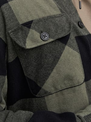 Produkt Overhemden Dean Check Overshirt Groen