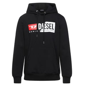 Diesel S-Girk-Hood-Cuty zwarte hoodie