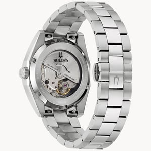 Bulova Surveyor Heren Horloge Zilverkleurig 98B422