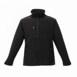 Regatta Mens Sandstorm Workwear Softshell Jacka (Svart/Svart)