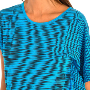 Kortärmad sport-T-shirt med rund hals för kvinnor Z1T00682