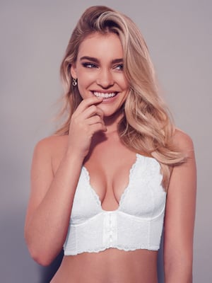 Superboost Lace Deep V Bralette