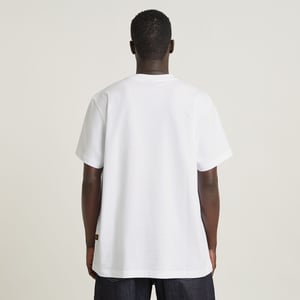 G-Star RAW Unisex Line Script Loose T-Shirt