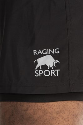 Big & Tall Performance 2 in 1 Short - Black