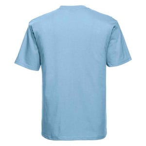 Russell Mens Ringspun Cotton Classic T-Shirt (Sky Blue)