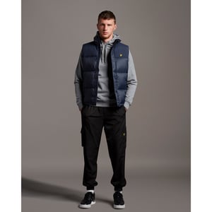 Lyle & Scott Pullover Hoodie in Grey