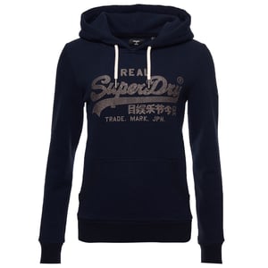 Superdry Vintage Logotyp Boho Glittrande Hoodie