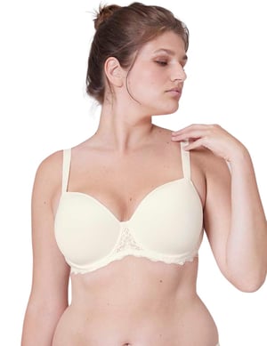 12A343 Simone Perele Caresse Spacer Plunge Bra
