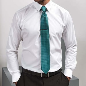 Premier Heren Puppytand Formele werkstrip (Turquoise)