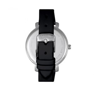 Sophie & Freda Key West Leather-Band Watch w/Swarovski Crystals