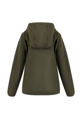 Schmuddelwedda softshell jas jonge donkere olijf