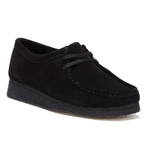 Clarks Originals Wallabee Suede Damskor - (Svart)