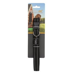 Regatta Stripe hundhalsband (svart)