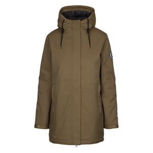 Wilma DLX vattentät jacka för dam och dam (Dark Olive)